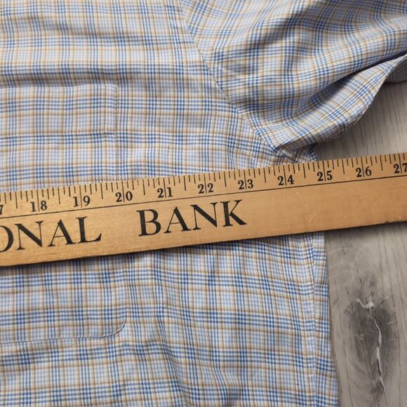 BRIONI for Neiman Marcus Shirt Mens Size On Tag Large (Measurements In Pictures) - Picture 3 of 4